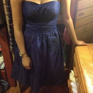 Blue dress