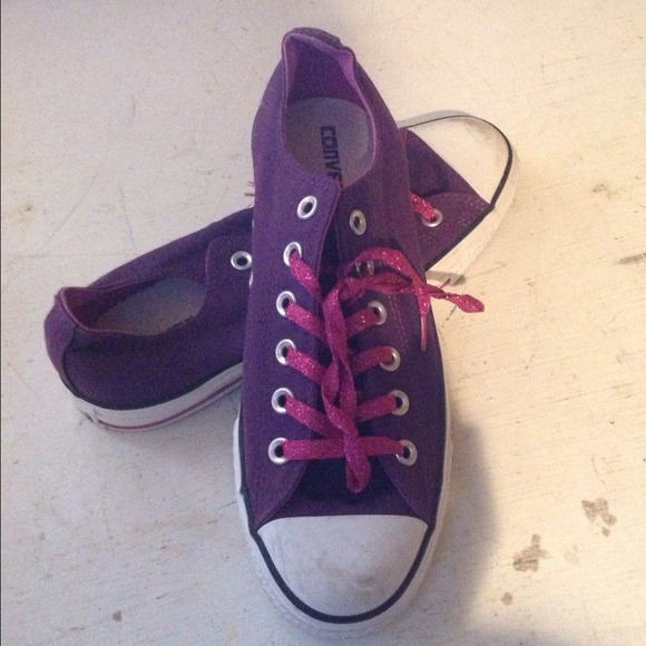 Purple Converse
