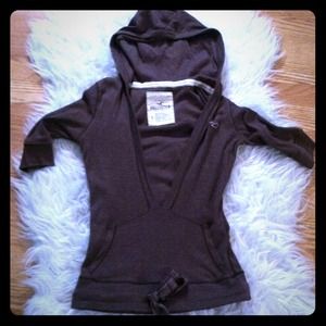 Chocolate brown Hollister.