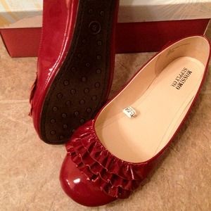 Red Ruffled SOLD