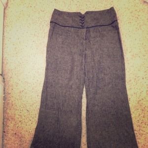 Candies Brown Grain Work Pants