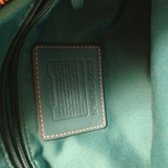 Multi-Color Poppy Coach small hobo - Picture 2 of 3