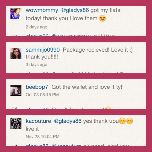 Lots of happy customers!😍