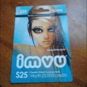 ⛔Reduced⛔IMVU game card for computer