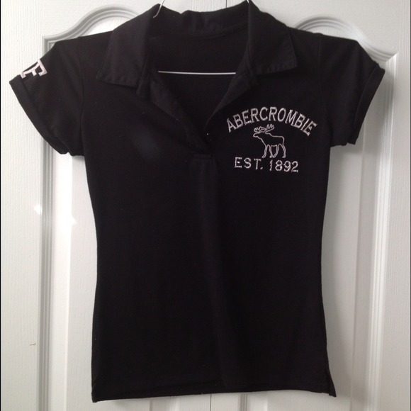 **SOLD Abercrombie-like Small Black Polo SOLD**