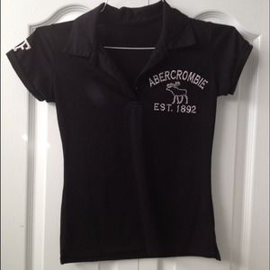 **SOLD Abercrombie-like Small Black Polo SOLD**
