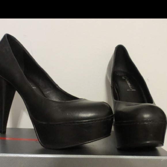 Jeffrey Campbell Shoes - Jeffery Campbell Black Platform Heels