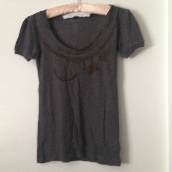 💥💥SOLD💥💥Gray anchor design tee