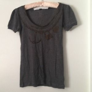 💥💥SOLD💥💥Gray anchor design tee