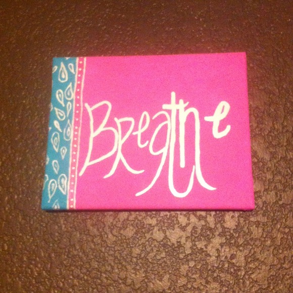 Canvas Painting "BREATHE"
