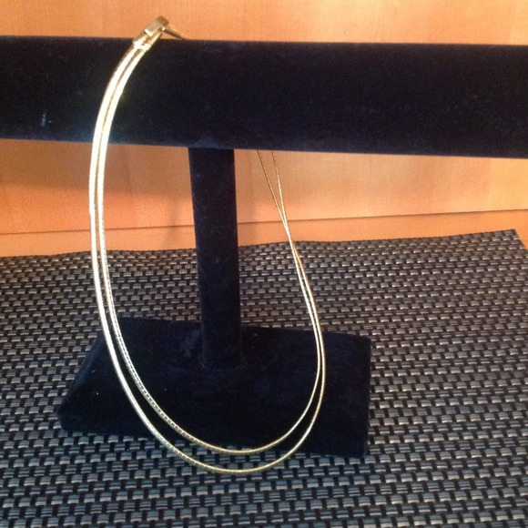 Double Gold Necklace