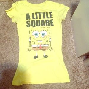 Sponge bob shirt!