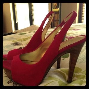 Hot Pink Jessica Simpson Sling backs...