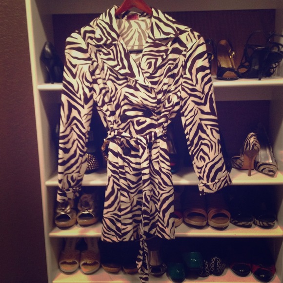 Zebra Print Jacket