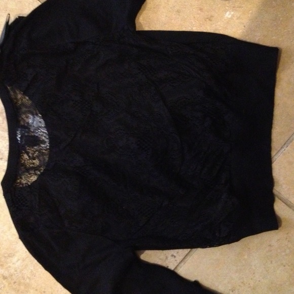 BEBE Ribbon Necklace Cardigan - Picture 4 of 4