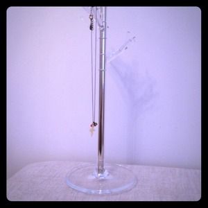 Delicate eagle necklace with small beads