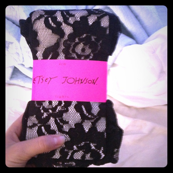 Betsey Johnson never been worn tights
