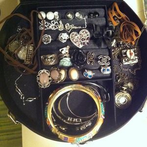 various pieces of jewelry