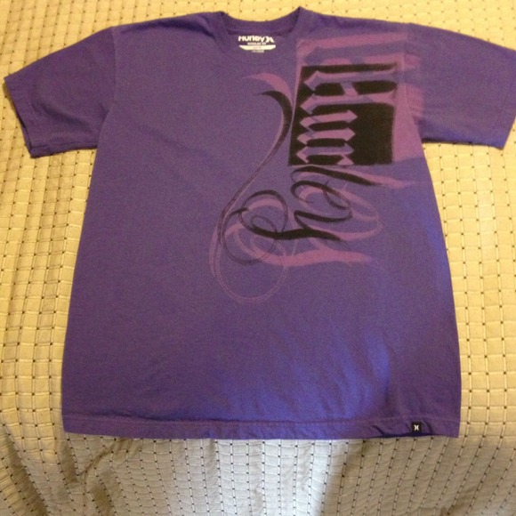 Purple Hurley t-shirt, large