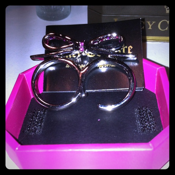 SOLD Double finger Juicy Couture Ring!