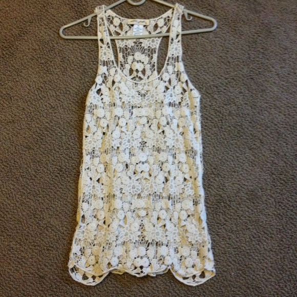Reserved for carebare5 Lace tank top