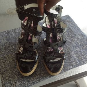 Ed Hardy Wedges Super CUTE!!!!!