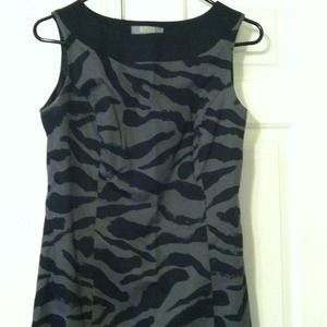 Blank and Grey short sleeve dress