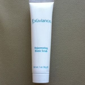 Exuviance rejuvenating scrub and bare minerals