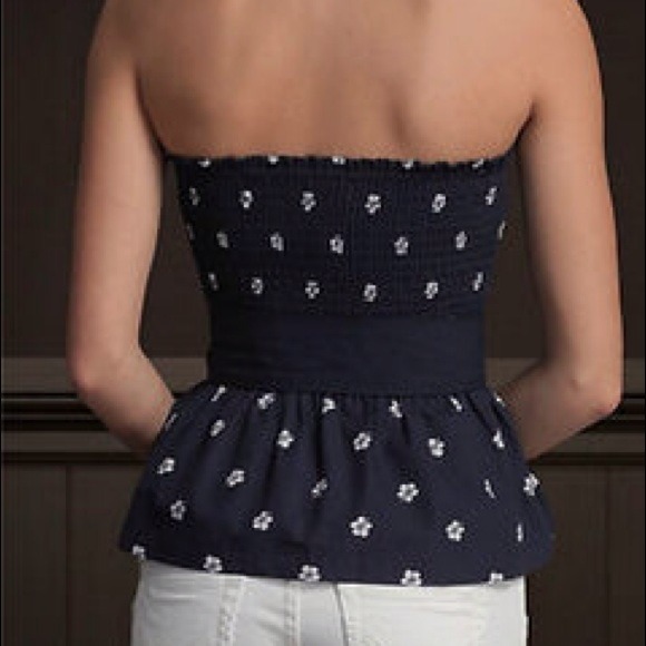 SOLD! Hollister Emma Wood Strapless Top - Picture 3 of 4