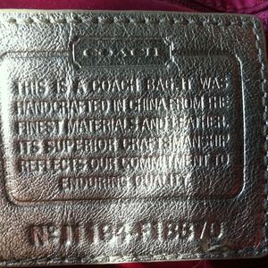 Better pics of the brown totes with hearts