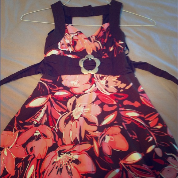 Flower Paint Dress - Picture 1 of 1