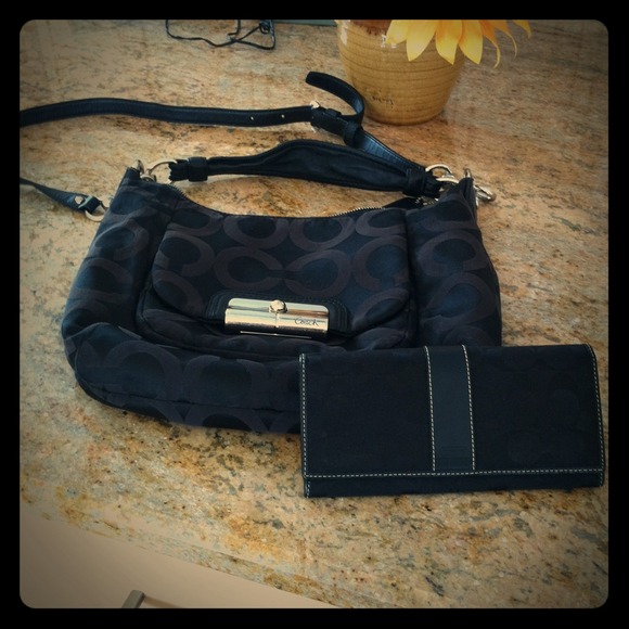 Coach purse and wallet bundle