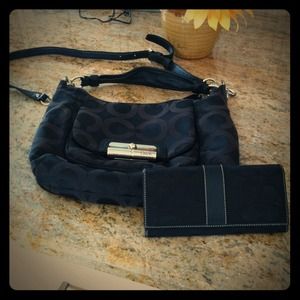 Coach purse and wallet bundle