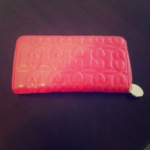 ⬇REDUCED!!!⬇ORANGE HEARTS WALLET🌺🌸🌼