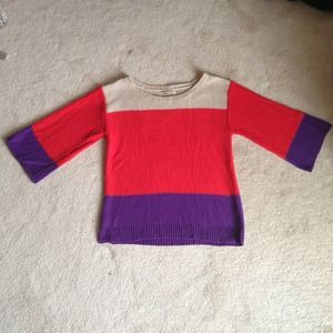 Old Navy color block sweater