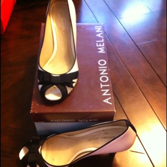 Antonio Melani white/black 9.5