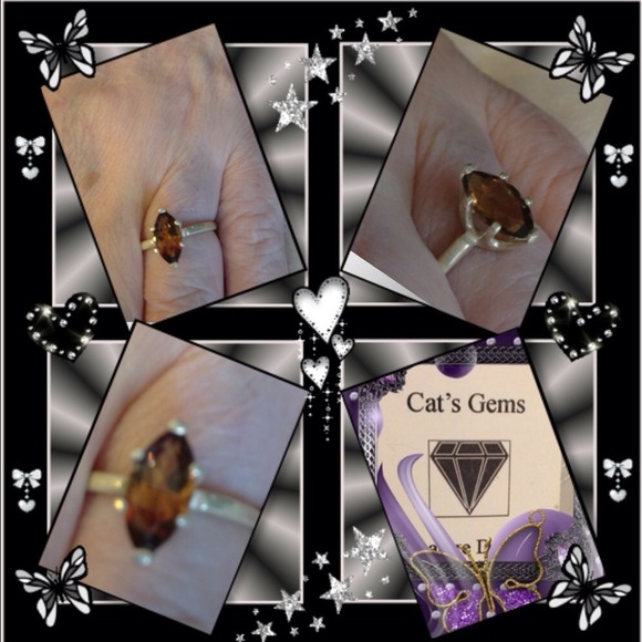 Sherry Topaz , Sterling Sliver