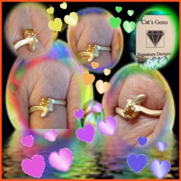 Citrine Custom Made NOT COSTUME JEWELRY