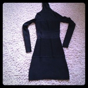 Black guess sweater dress