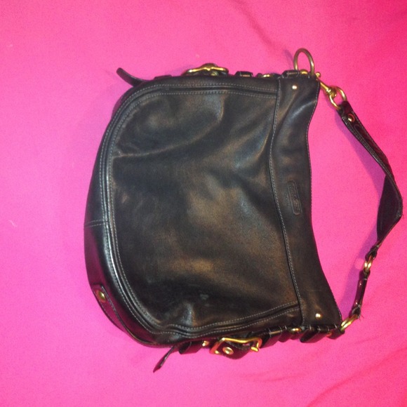 Authentic Black Coach purse