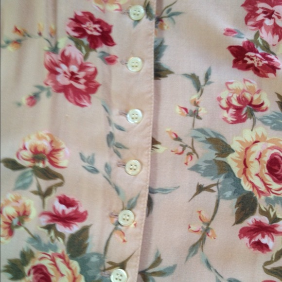 ❌SOLD IN BUNDLE❌ VINTAGE 💗 dusty rose maxi skirt - Picture 3 of 4