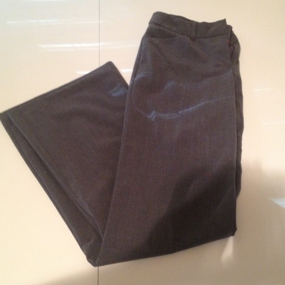 Gray slacks