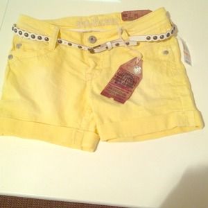 Yellow shorts!