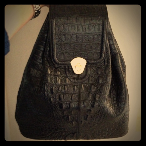 BRAHMIN Black Melbourne Knapsack❤❤REDUCED!!