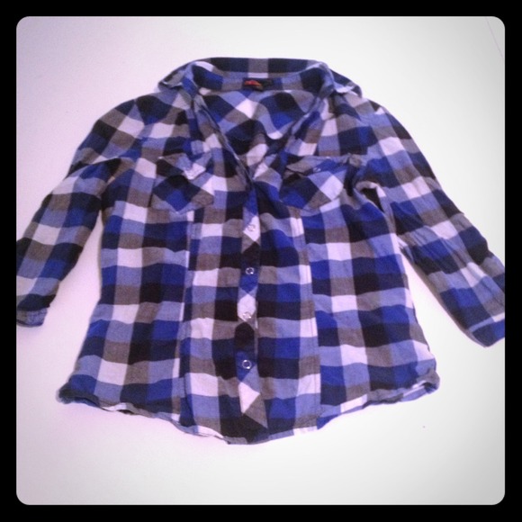 Blue plaid!