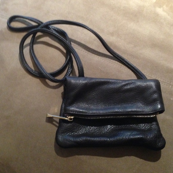 Crossbody leather purse