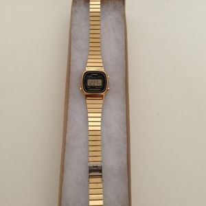 Casio Water-Resistant Watch in Gold