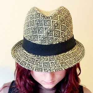 Black and White Fedora