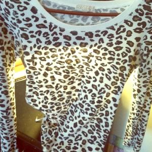 Forever21 Leopard Thermal Long Sleeve