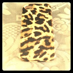 J Crew leopard print iPhone 4 case